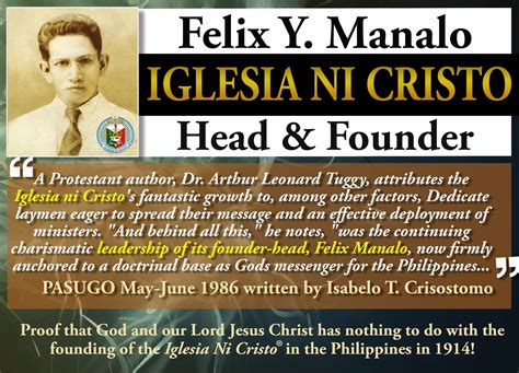 whoismanalo|Iglesia ni Cristo .
